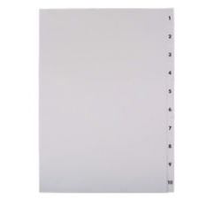 Plastic separator diplomat 1-10